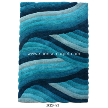 Microfiber Shag With 3D Design